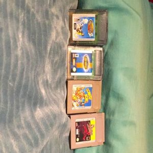 Game boy game cards